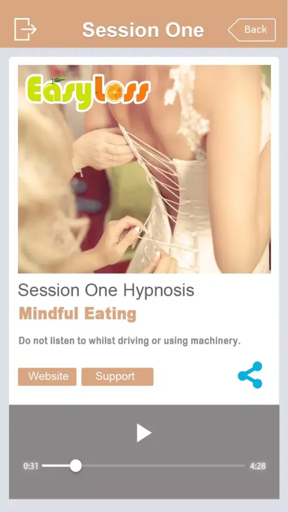 ภาพหน้าจอของ Wedding Weight Loss Hypnosis - Lose Weight Fast for Your Wedding Day!