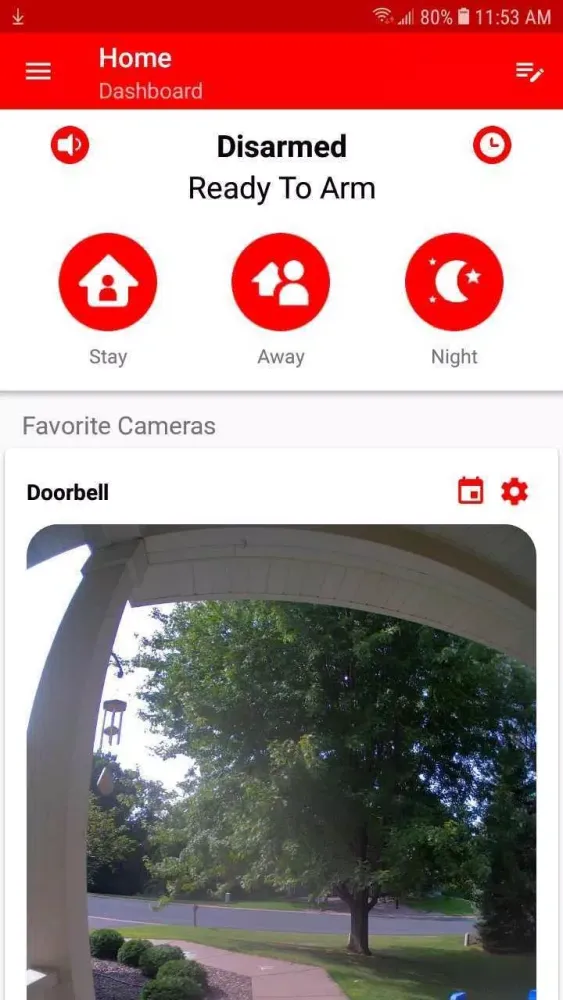 Tangkapan layar Titanium Smart Home