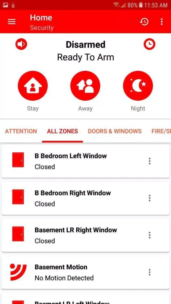 Tangkapan layar Titanium Smart Home