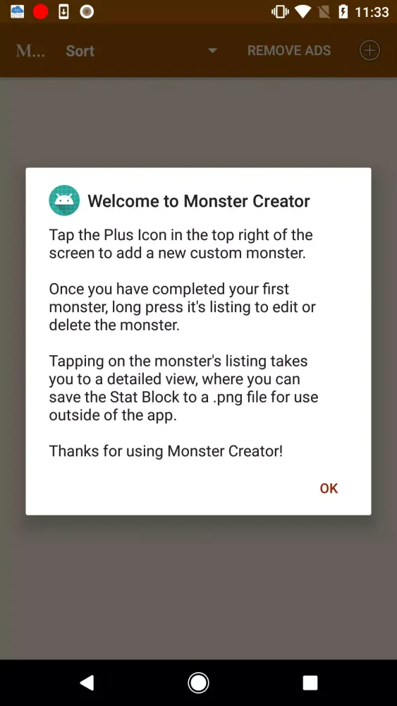 5e Monster Creator Screenshots