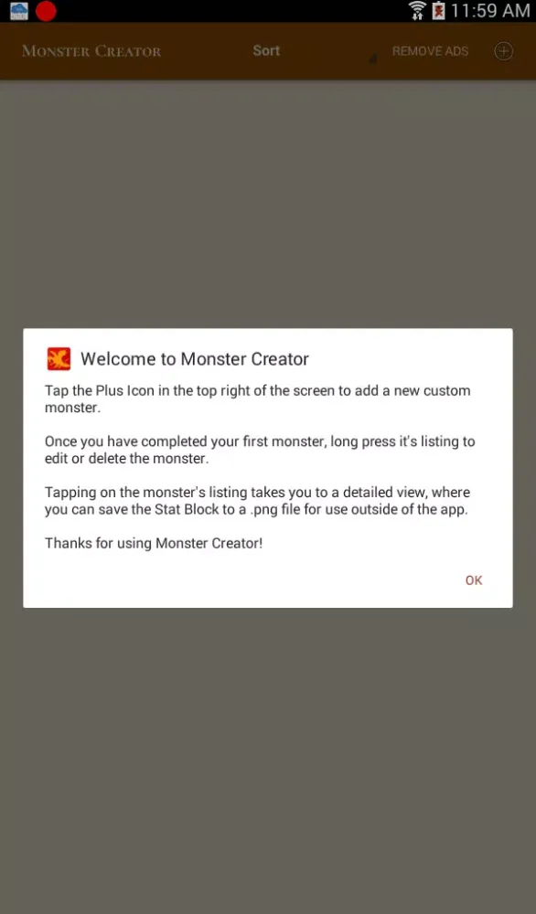 5e Monster Creator Screenshots