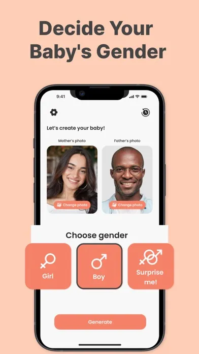 Ai Baby Face Generator, Art سکرین شاٹس