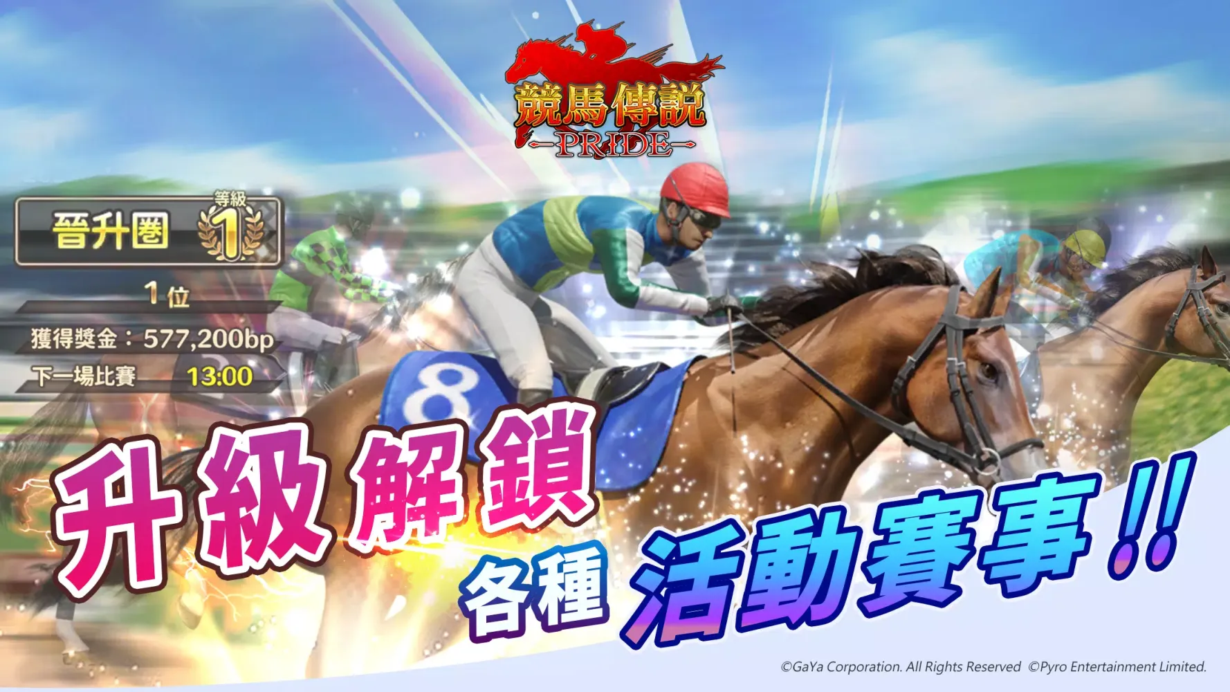 Скриншоты 競馬傳說PRIDE-冠軍馬廄對決爭奪勝利殊榮