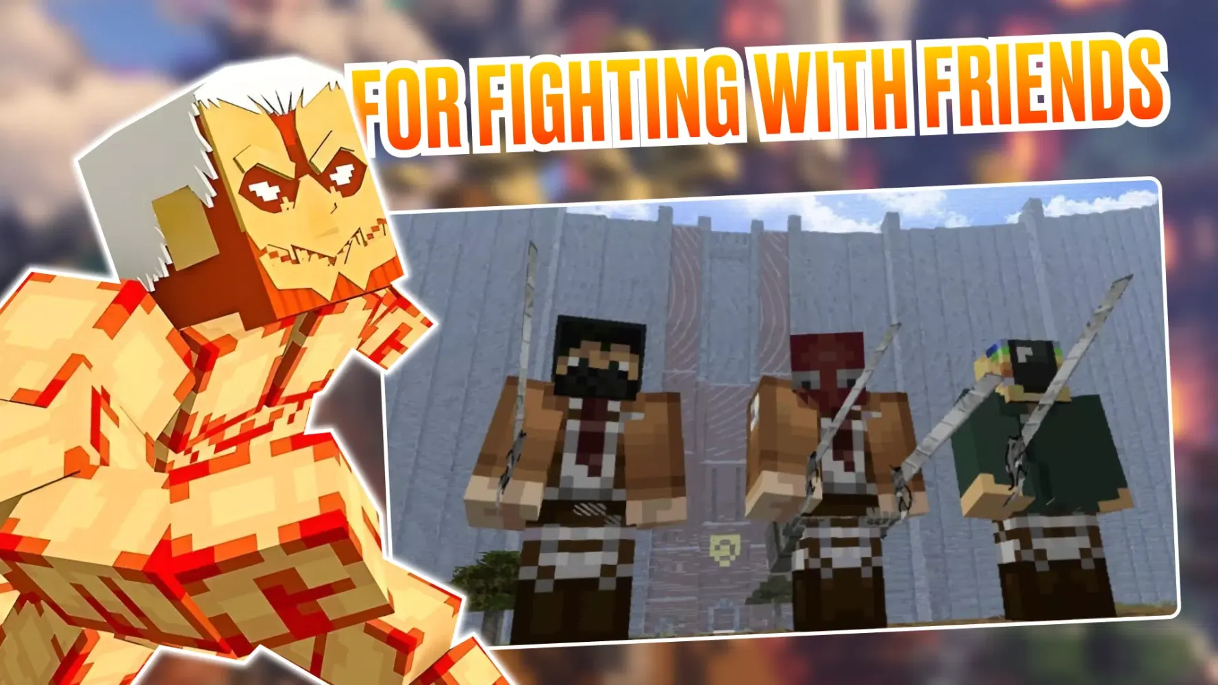 Capturas de pantalla de Attack on Titans: AOT in MCPE