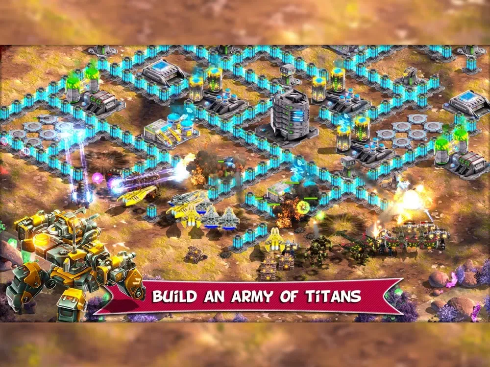 Titans Clash iPad  स्क्रीनशॉट