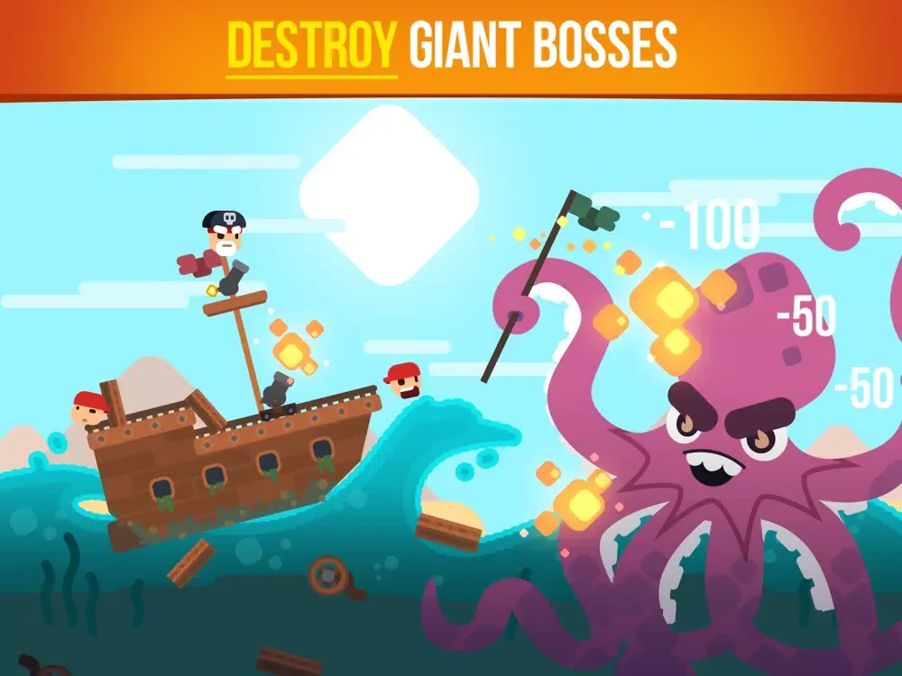 Pirate Battles! iPad  スクリーンショット