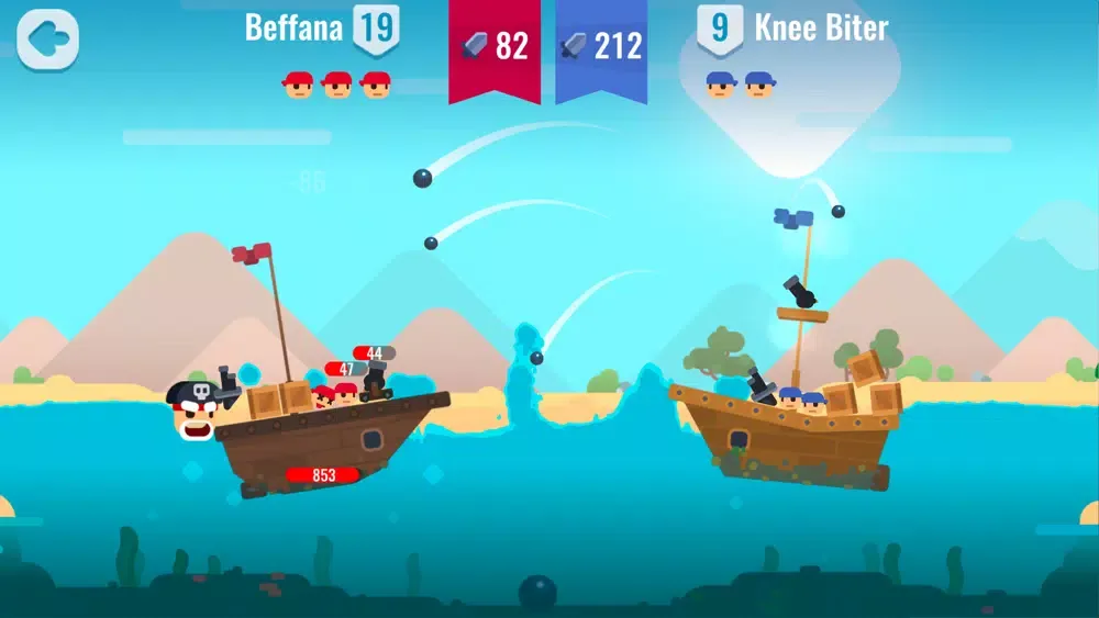 Pirate Battles! スクリーンショット