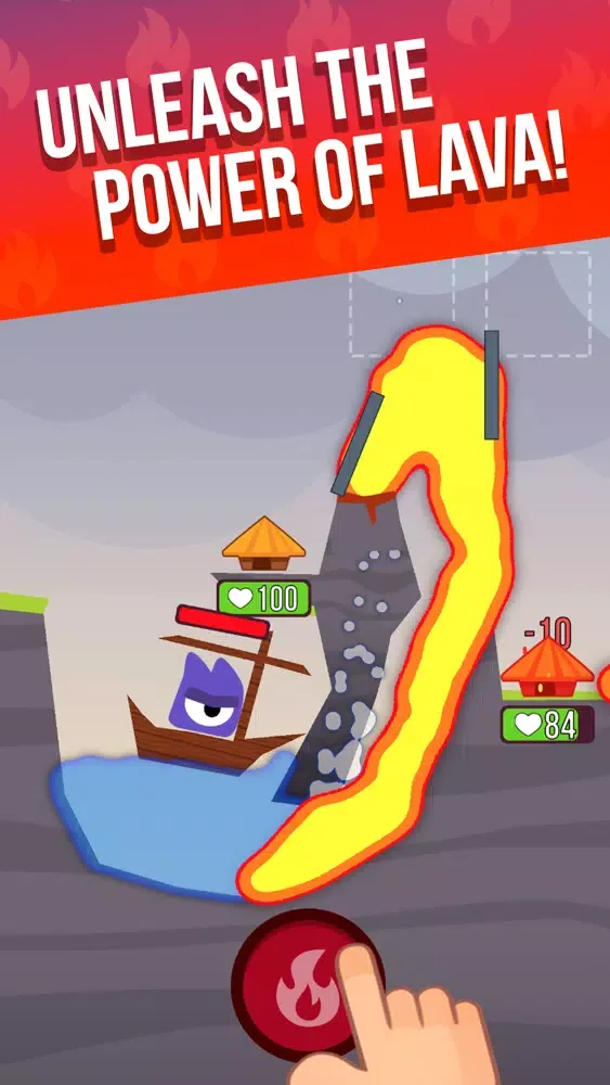 Captures d'écran de Volcano Attack!