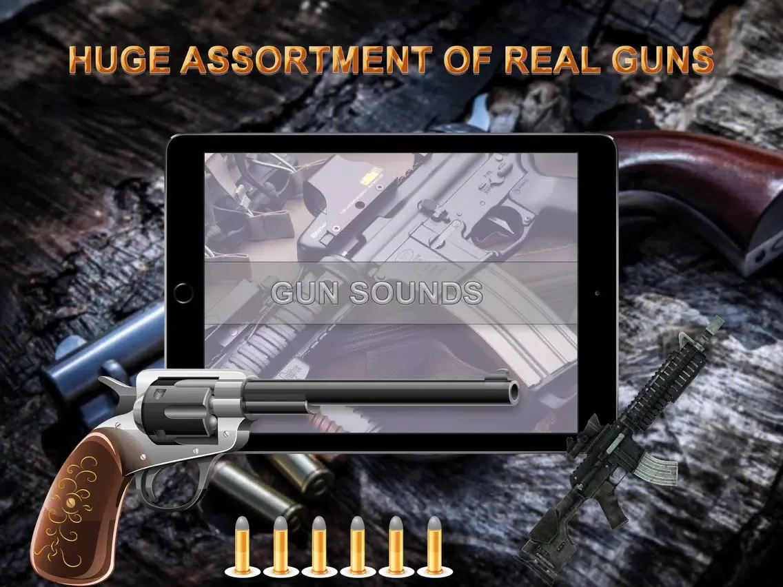 Capturas de pantalla de Gun Sounds: Weapon Sounds iPad 