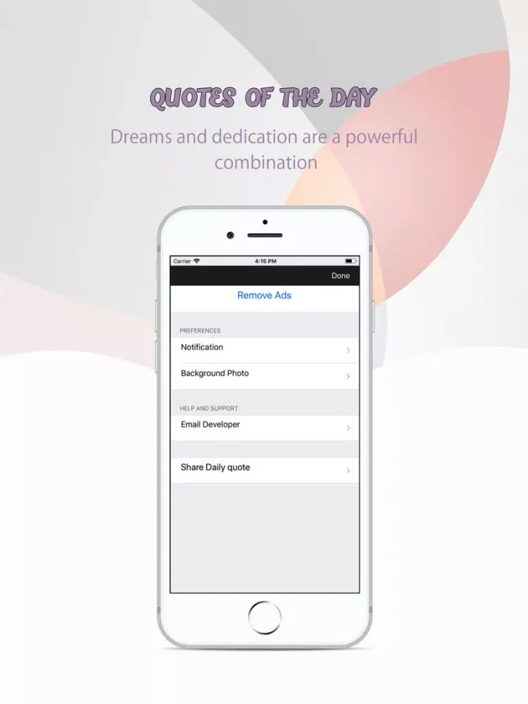 صور Inspirational Quote of the day iPad 