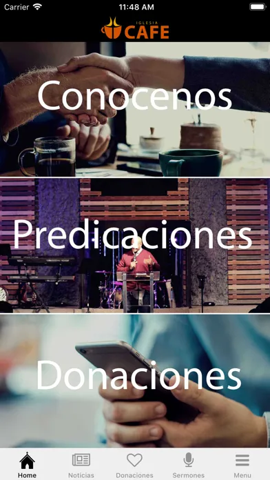 تصاویر Iglesia Cafe App