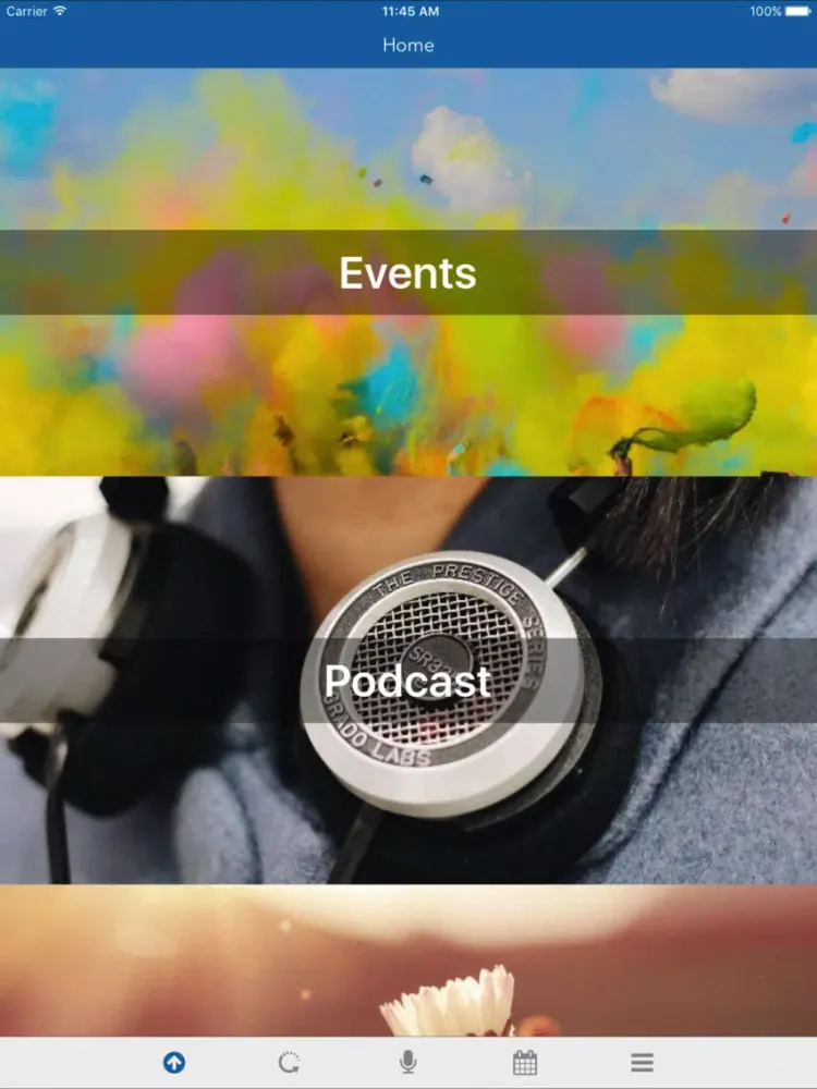 Capturas de pantalla de Upper Room Community Church iPad 