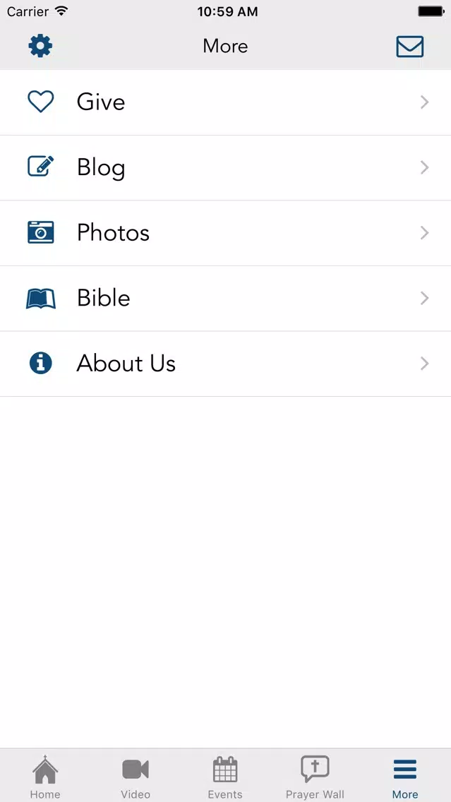 Tangkapan layar Living Waters AOG App