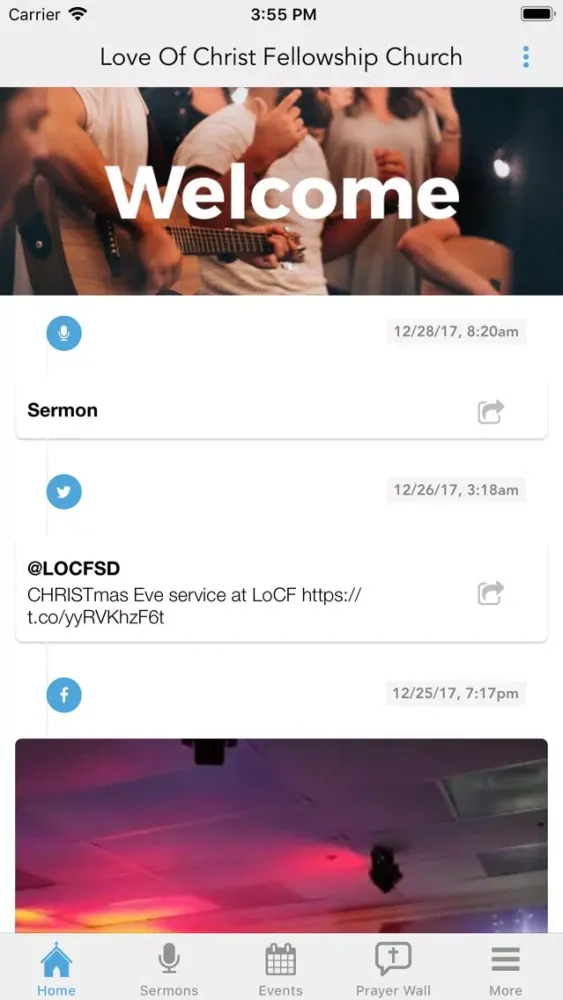 Love Of Christ Fellowship App Screenshots