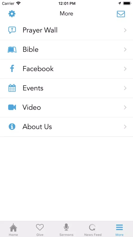 ภาพหน้าจอของ REVEAL Fellowship App