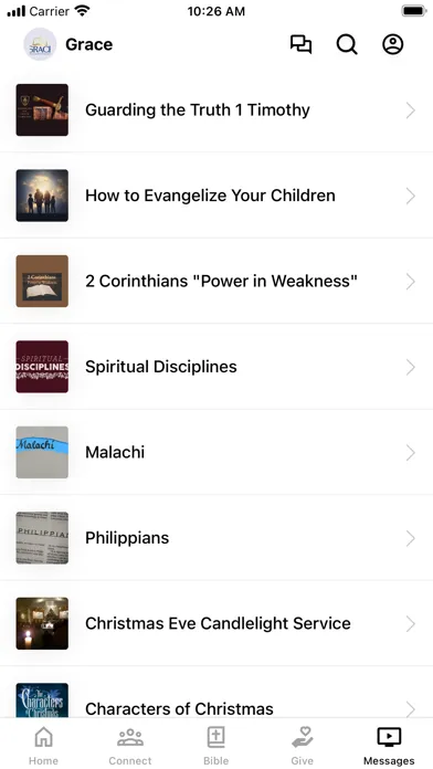 Grace Bible Baptist Ekran Görüntüleri
