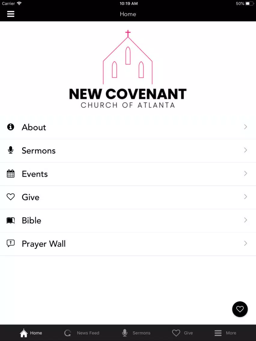 New Covenant Church Atlanta iPad  স্ক্রিনশট