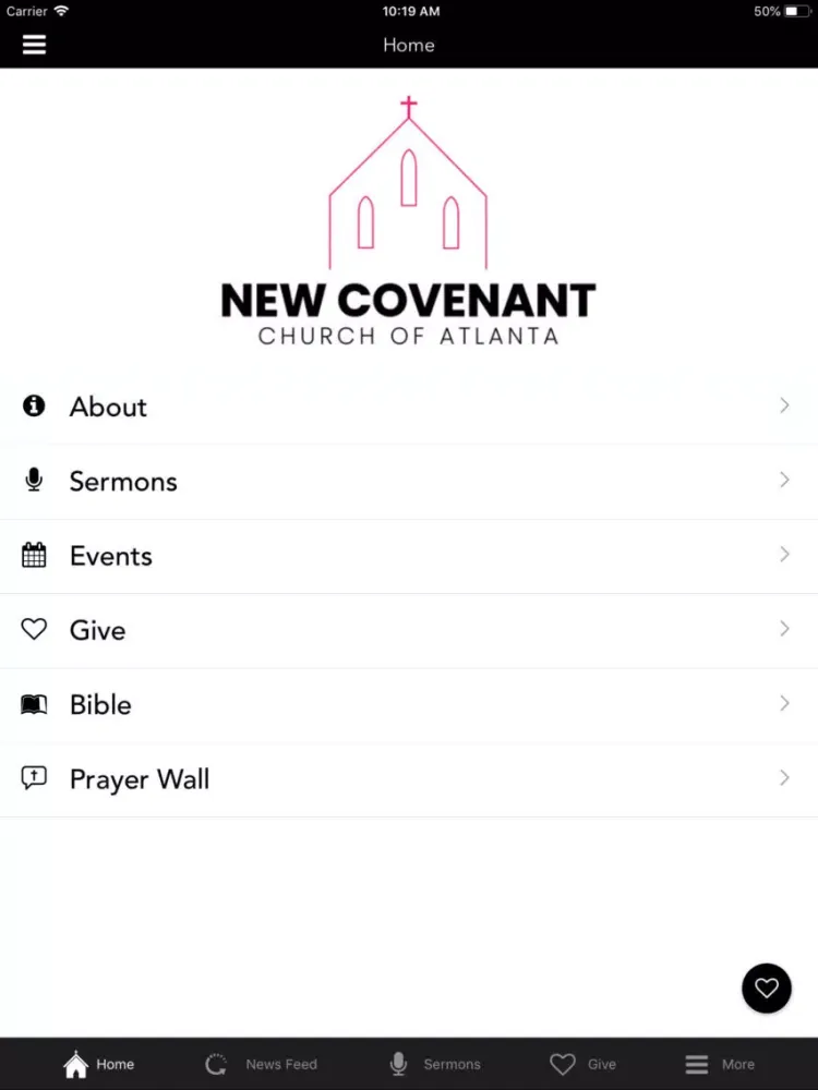 New Covenant Church Atlanta iPad  スクリーンショット