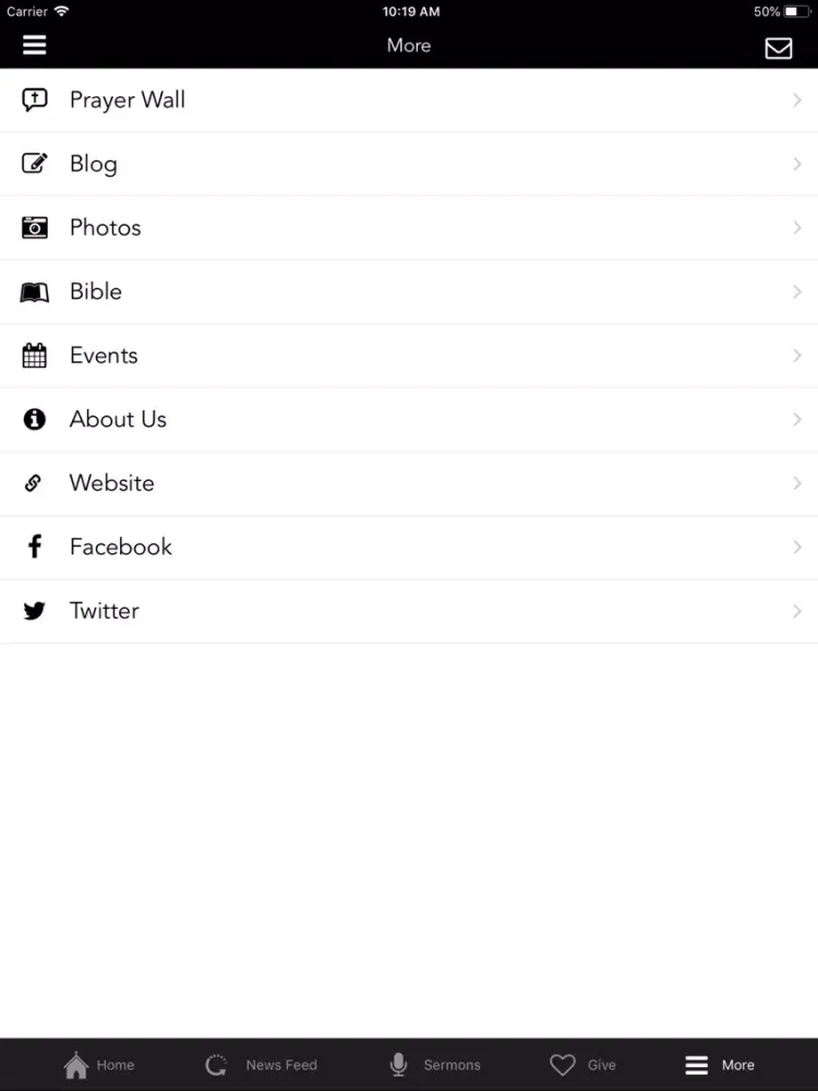 New Covenant Church Atlanta iPad  スクリーンショット