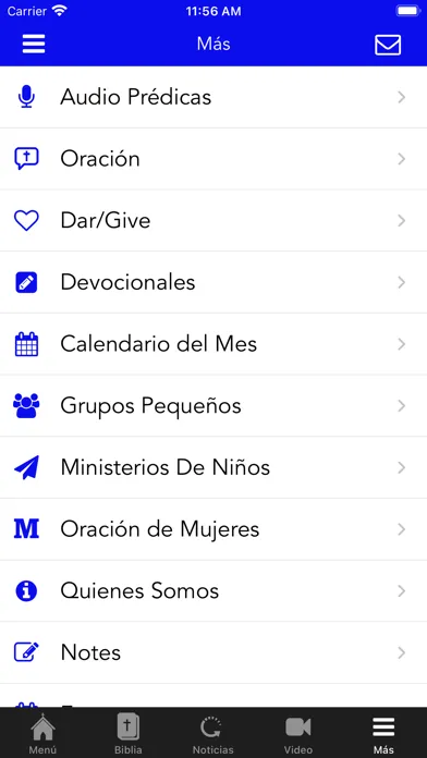 Ảnh chụp màn hình của CCRAV App