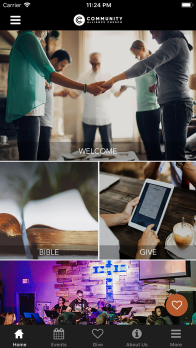 Tangkapan skrin Community Alliance Church