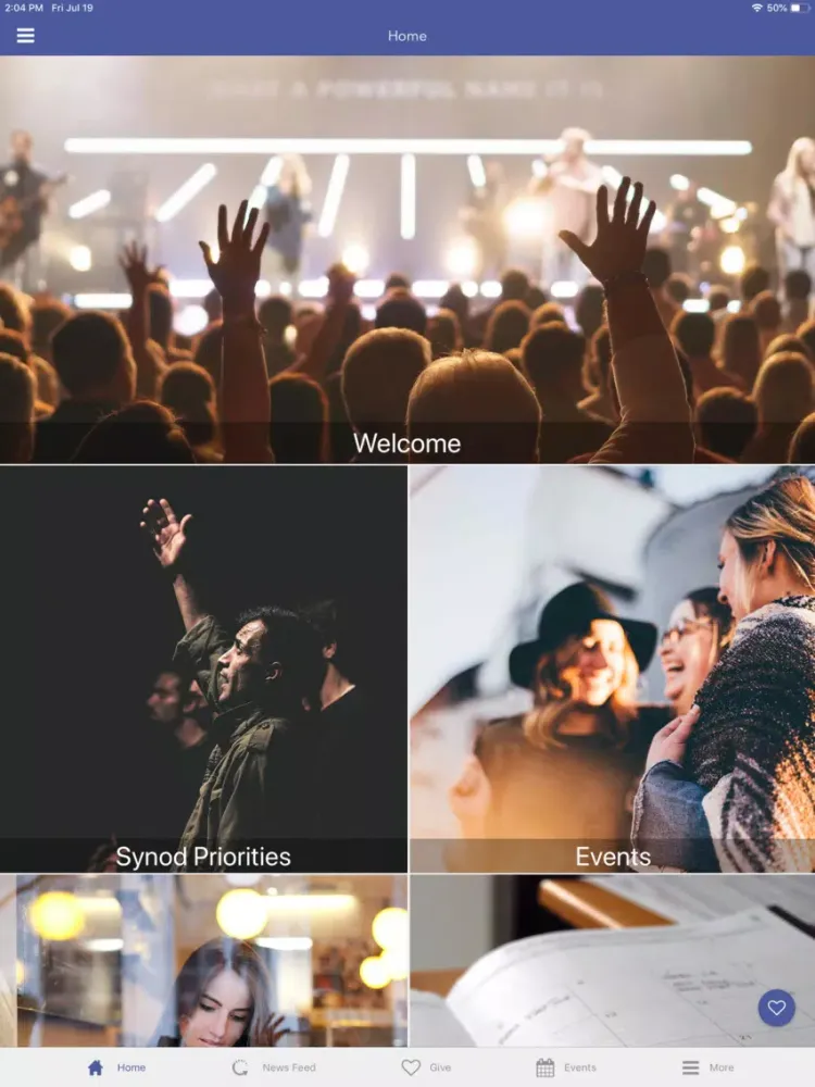 Rocky Mountain Synod ELCA iPad  스크린샷