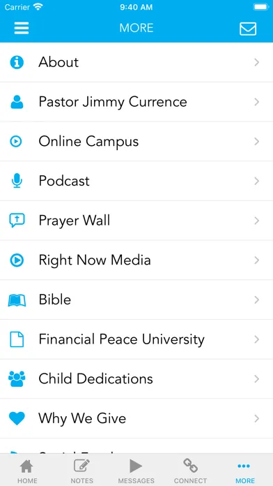 Captures d'écran de GraceLife.Church App