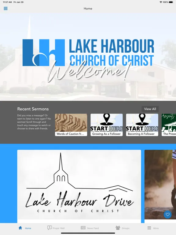 Lake Harbour Church iPad  স্ক্রিনশট