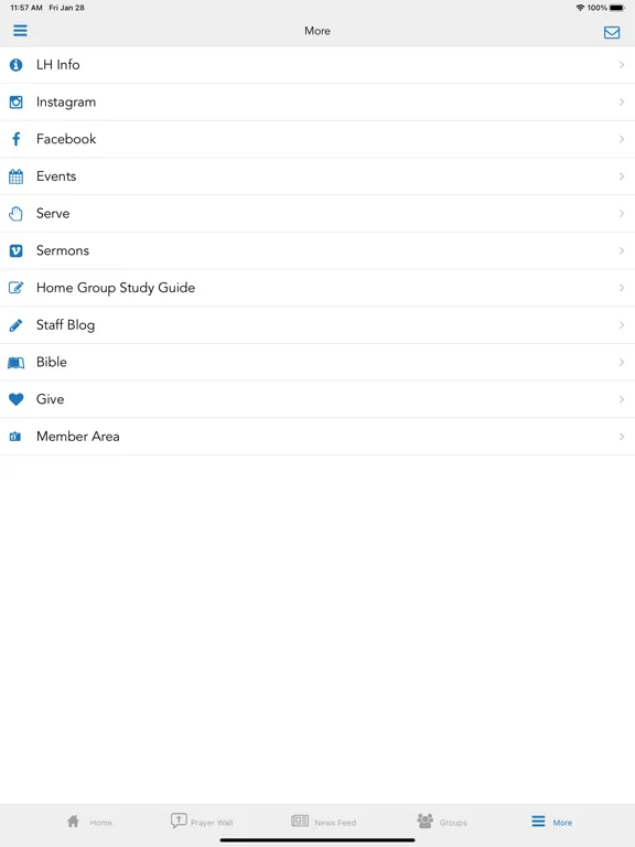 Lake Harbour Church iPad  স্ক্রিনশট
