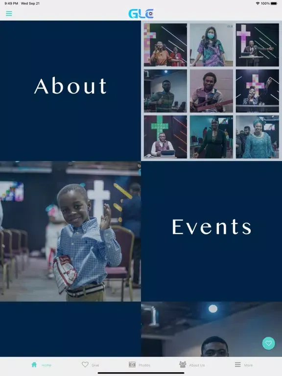 Zrzuty ekranu RCCG Grace Life Chapel iPad 