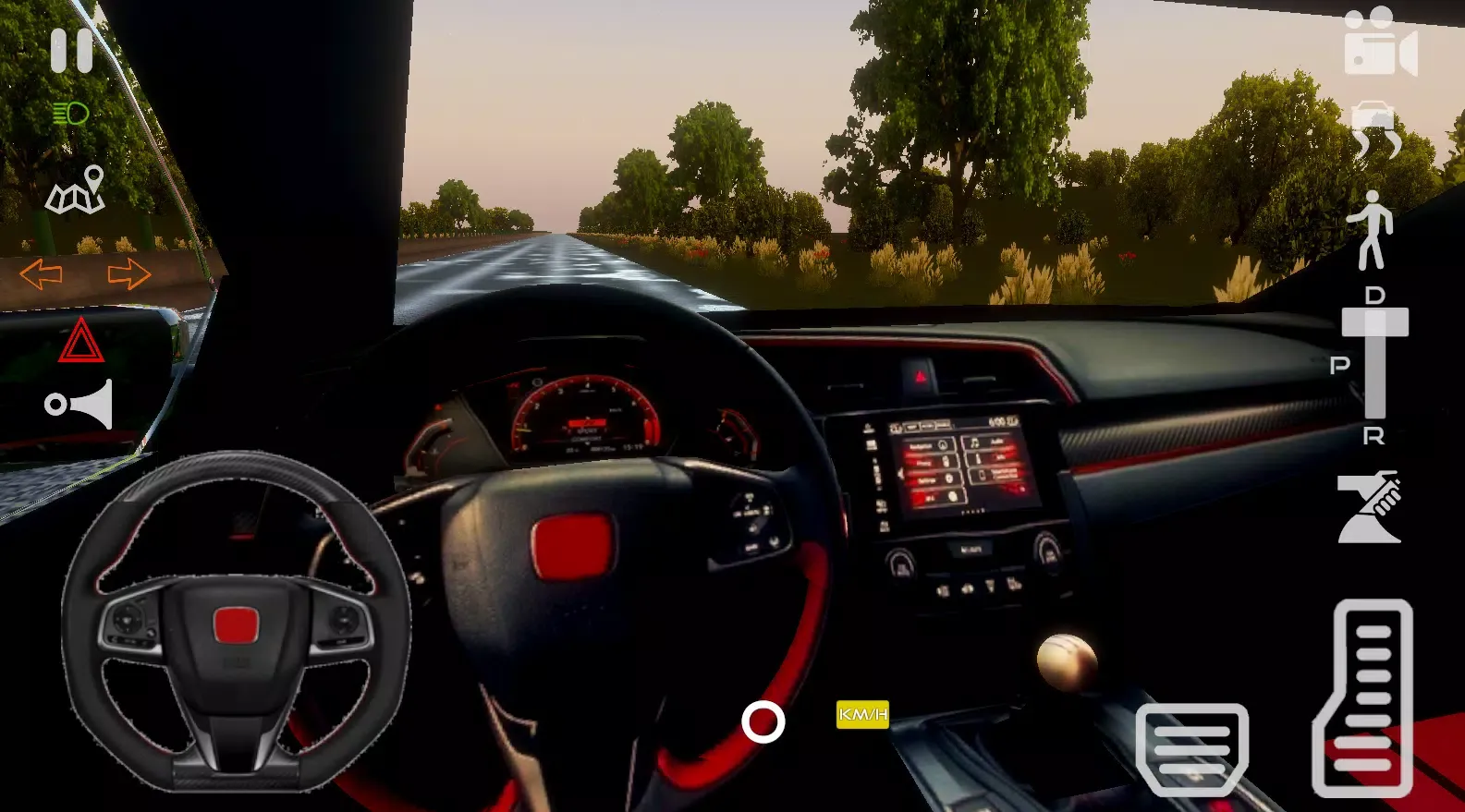 Civic Sport Car Simulator 2025 スクリーンショット