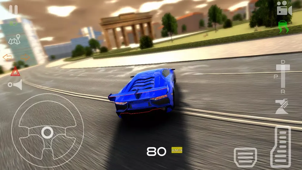 Captures d'écran de Lambo Real Car Simulator 2022