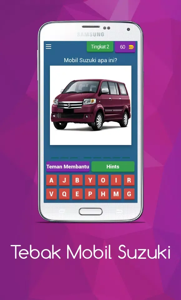 Ảnh chụp màn hình của Tebak Mobil Suzuki