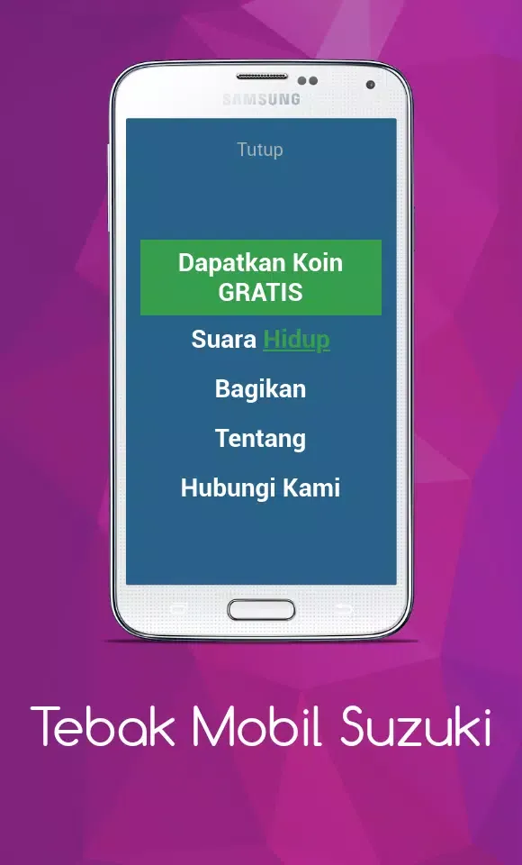 Ảnh chụp màn hình của Tebak Mobil Suzuki