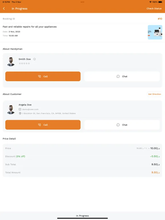 Скриншоты Titos Provider iPad 