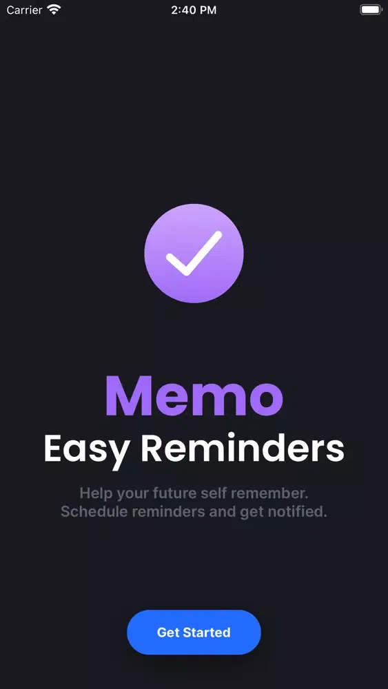 Ảnh chụp màn hình của Memo - Easy Reminders