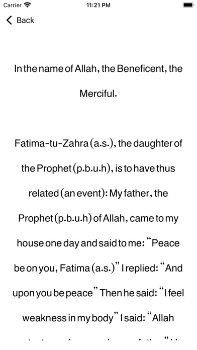 Hadith Al Kisa Religion Islam应用截图