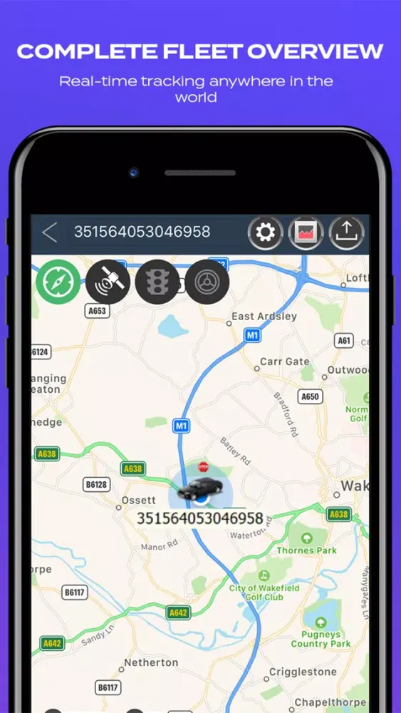 ภาพหน้าจอของ Titus Tracking