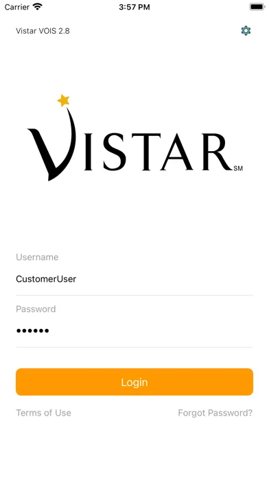 Capturas de tela do Vistar VOIS