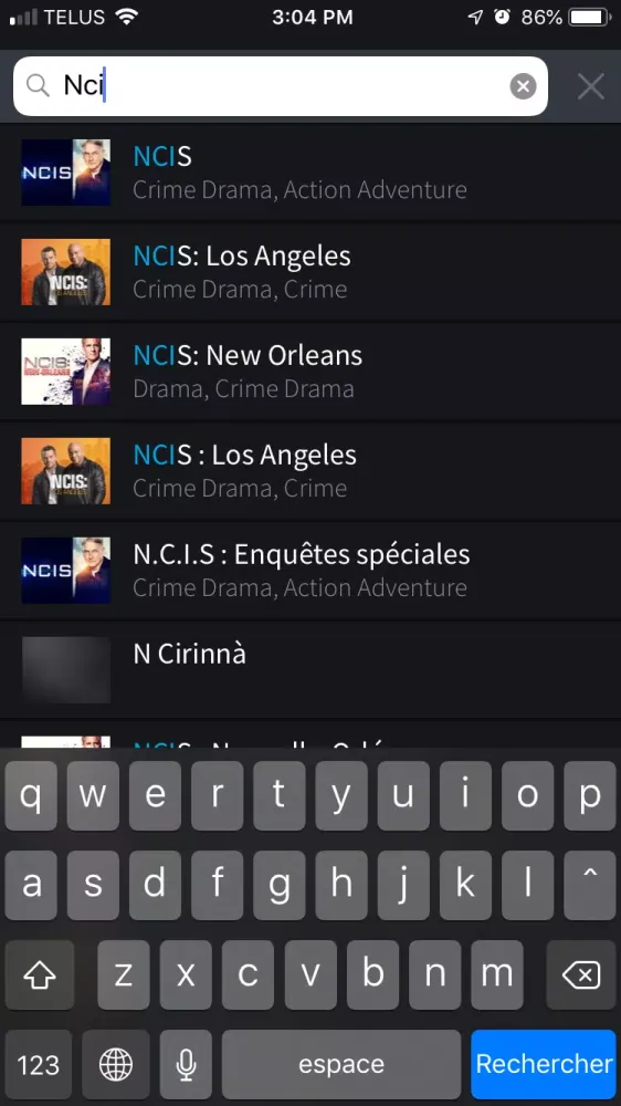 Cogeco TiVo Screenshots