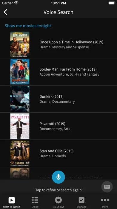 TiVo 스크린샷