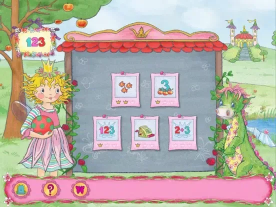 Prinzessin Lillifee - Zahlen iPad  স্ক্রিনশট