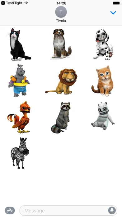 ภาพหน้าจอของ PetWorld Stickers