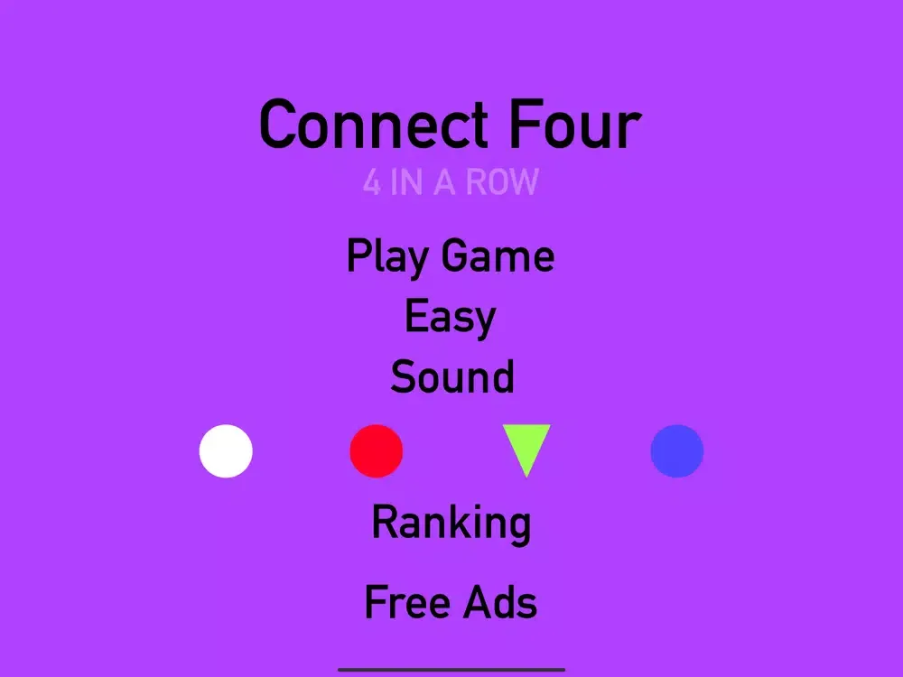 Tangkapan layar Connect Four 4-In-A-Row iPad 