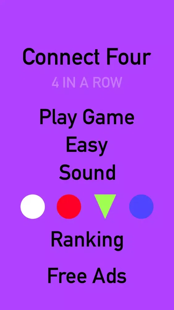Tangkapan layar Connect Four 4-In-A-Row
