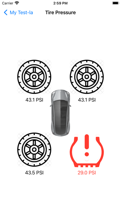 ภาพหน้าจอของ myT: For your Tesla