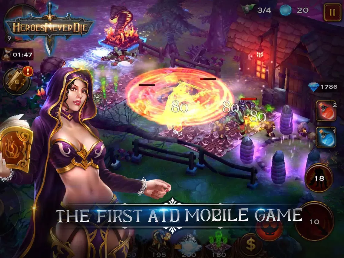 Heroes Never Die iPad  Screenshots