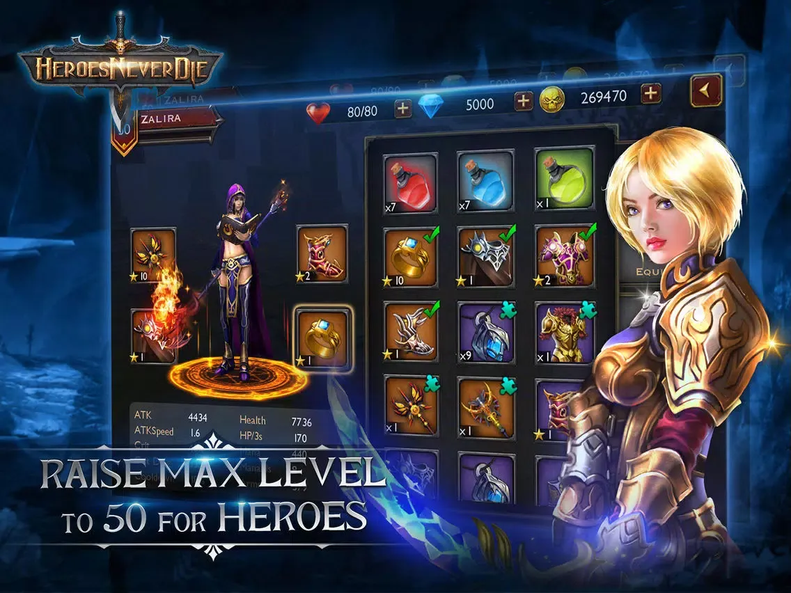 Heroes Never Die iPad  Screenshots