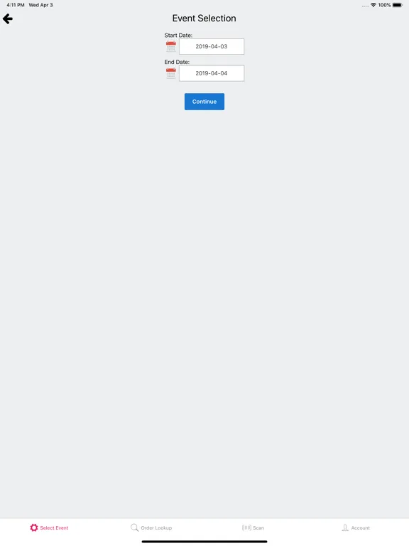 Capturas de pantalla de Tix - TixScan iPad 