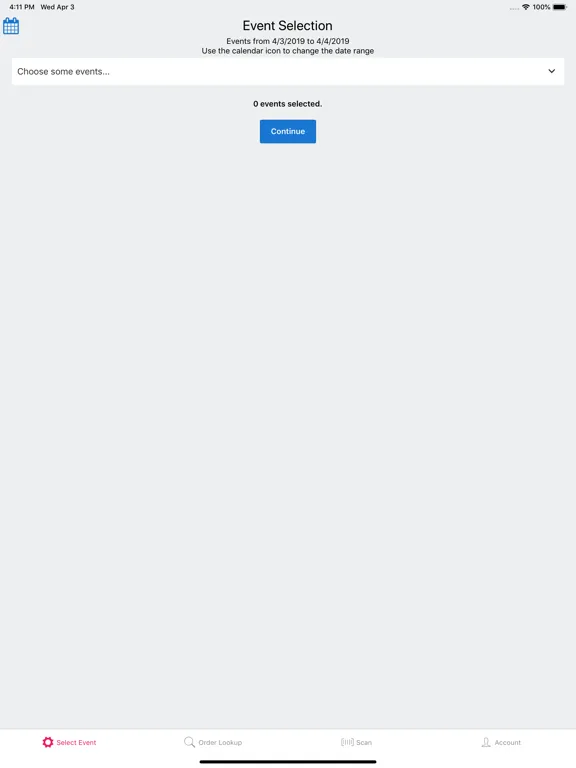 Capturas de pantalla de Tix - TixScan iPad 